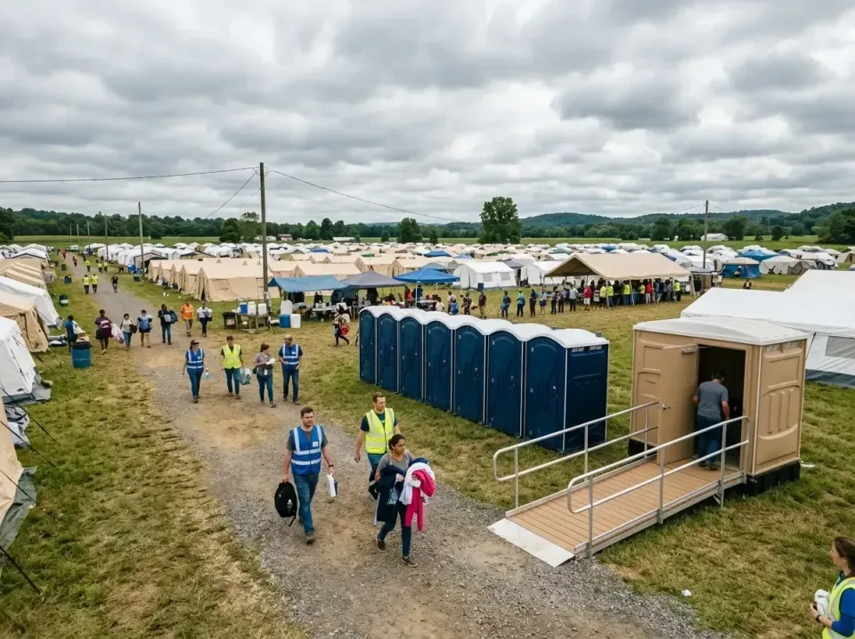 disaster-relief-camp-restrooms-010 — frequently asked questions, Dumpster & Portable Bathrooms Rental in Harwood Heights, IL